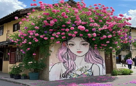 渑池怎么设计网红打卡墙绘