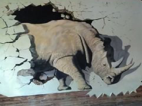 渑池在墙绘中,如何绘制3D效果?